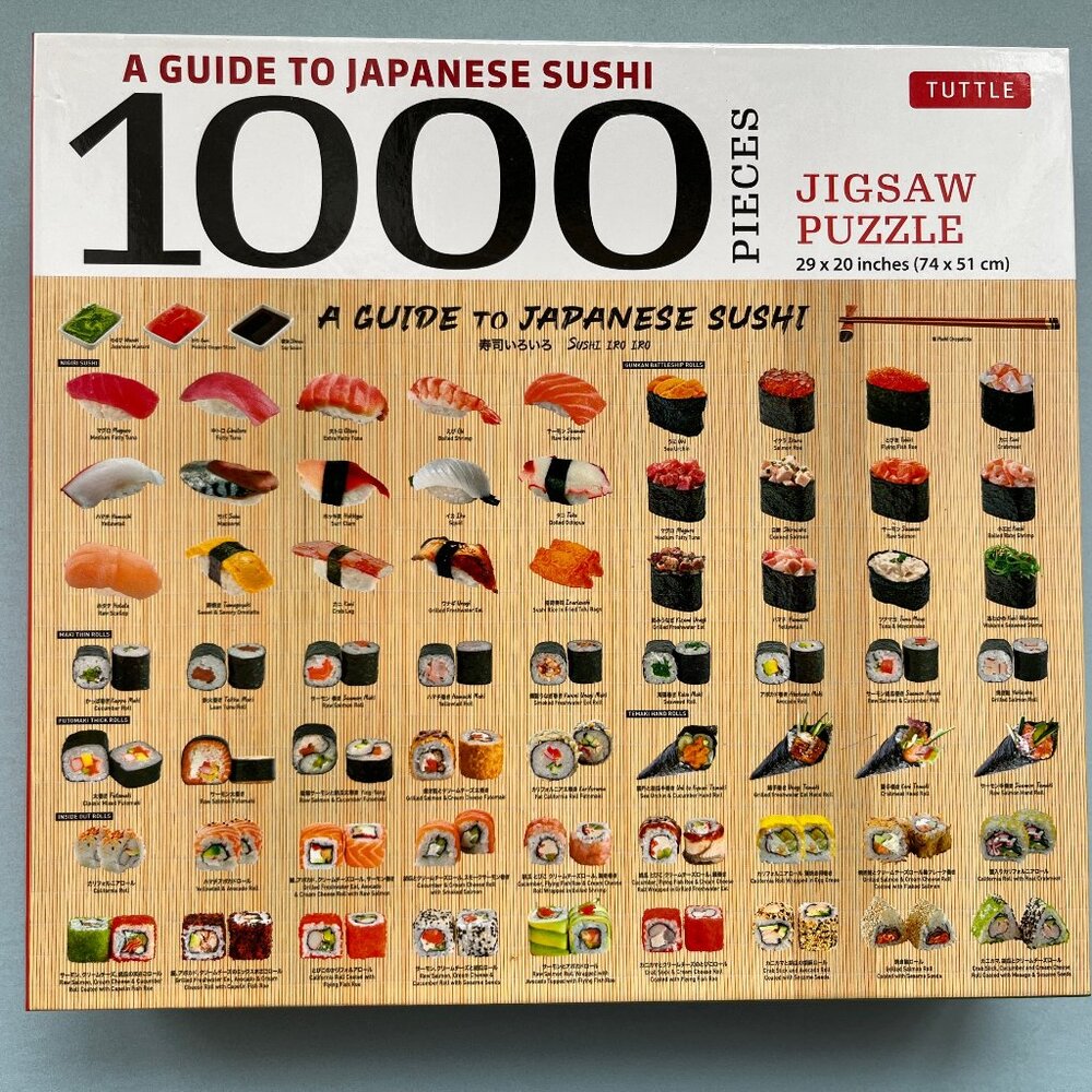 A Guide to Japanese Sushi Jigsaw Puzzle